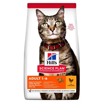 Karma dla kota HILL'S Science Plan Feline Adult Kurczak 10 kg