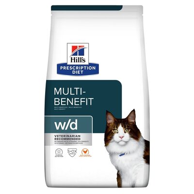 Karma dla kota HILL'S Prescription Diet Feline W/D Multi-Benefit Kurczak 1.5 kg