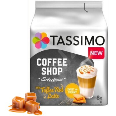 Kapsułki TASSIMO Toffee Nut Latte do ekspresu Bosch Tassimo