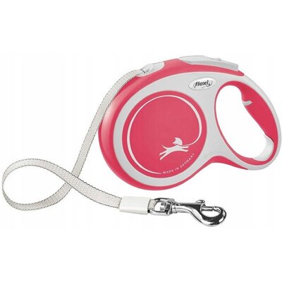 Smycz FLEXI New Comfort L (8 m - 50 kg) Czerwony