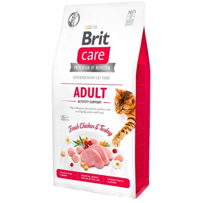 Karma dla kota BRIT CARE Grain Free Adult Indyk i Kurczak 7 kg