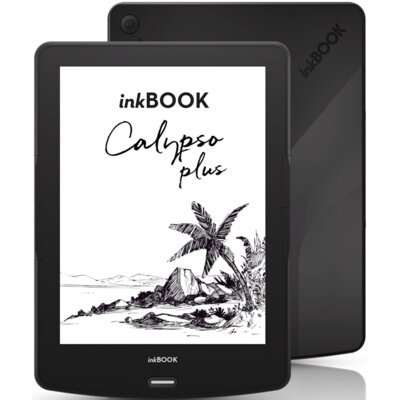 Czytnik e-booków INKBOOK Calypso Plus 6", Podświetlany ekran, Wi-Fi, Bez reklam Czarny