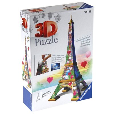Фото - Пазли й мозаїки Ravensburger Puzzle 3D  Wieża Eiffla Love Edition  (216 elementów)