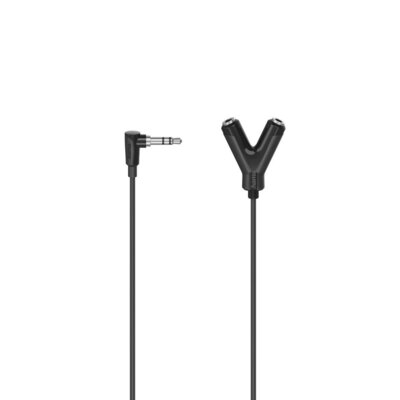 Kabel Jack 3.5 mm - 2x Jack 3.5 mm HAMA 0.2 m