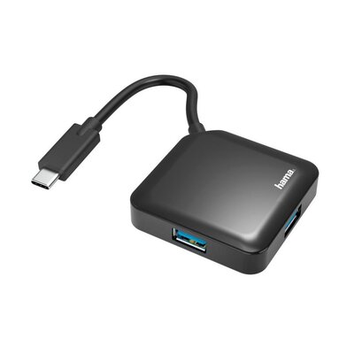 Hub HAMA 200112 USB Typu C, Pasywny