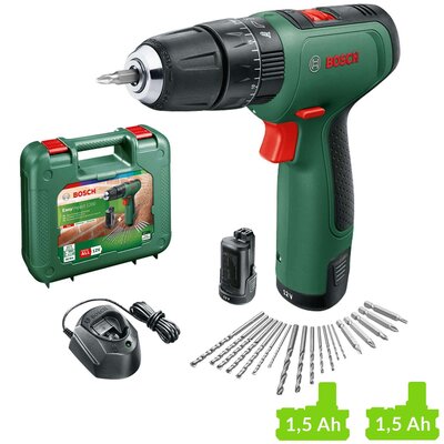 Wiertarko-wkrętarka BOSCH EasyImpact 1200 06039D3105 zestaw akumulatorów