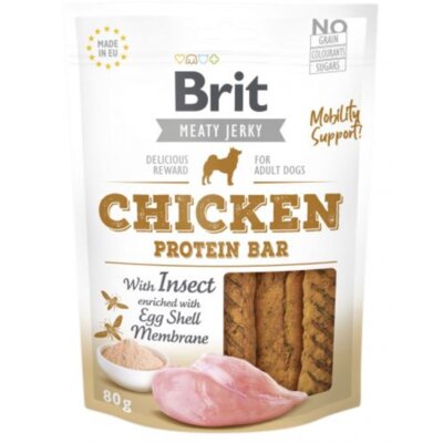 Przysmak dla psa BRIT Jerky Chicken with Insect Protein Bar 200 g