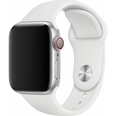 Obraz przedstawiający Pasek DEVIA Deluxe Sport do Apple Watch (42/44/45mm) Biały
