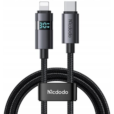 Kabel USB-C - Lightning MCDODO CA-6570 36W 1m Czarny