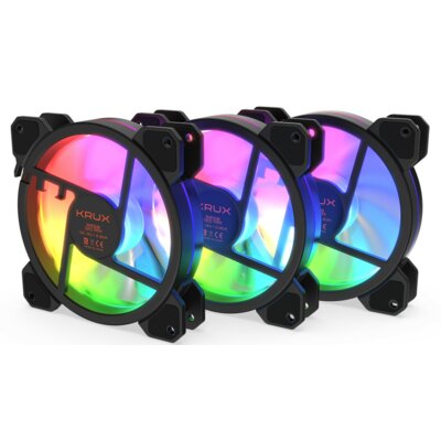 Wentylator KRUX Lunar ARGB 120 mm 3-Pack