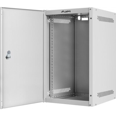 Szafa RACK LANBERG 10" 9U WF10-2309-00S 280 x 310 mm, Wisząca Szary