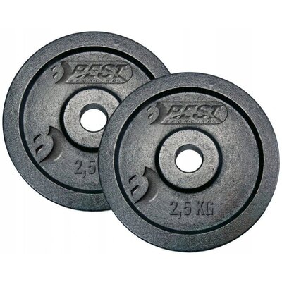 Obciążenia BEST SPORTING 614027 (2 x 2.5 kg)