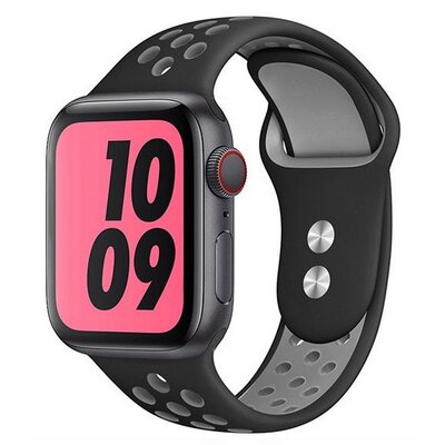 Pasek TECH-PROTECT SoftBand do Apple Watch 4/5/6/7/8/SE/Ultra (42/44/45/49mm) Czarno-szary