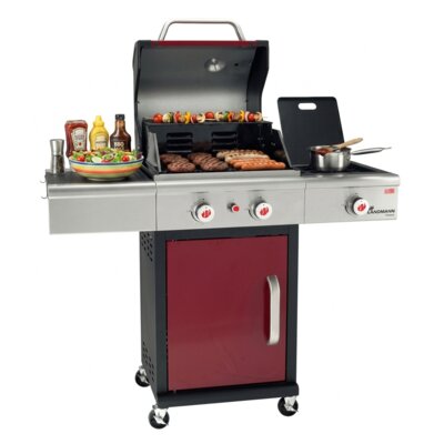 Grill ogrodowy gazowy LANDMANN Triton 2.1 PTS 12912 7 + 3 kW 48 x 44 cm