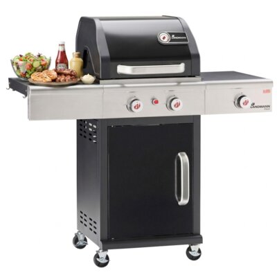 Grill ogrodowy gazowy LANDMANN Triton maxX PTS 2.1 12915 10.9 kW 44 x 48 cm