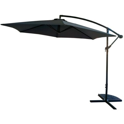 Parasol ogrodowy SASKA GARDEN 1031675 Szary