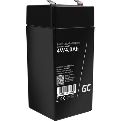Akumulator GREENCELL AGM37 4Ah 4V