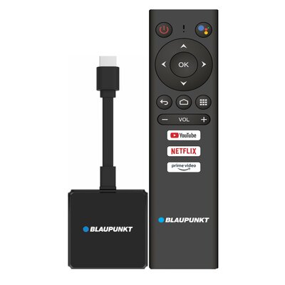 Odtwarzacz multimedialny 4K BLAUPUNKT Android TV Stick A-Stream