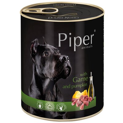 Karma dla psa PIPER Animals z dziczyzną i dynią 800 g