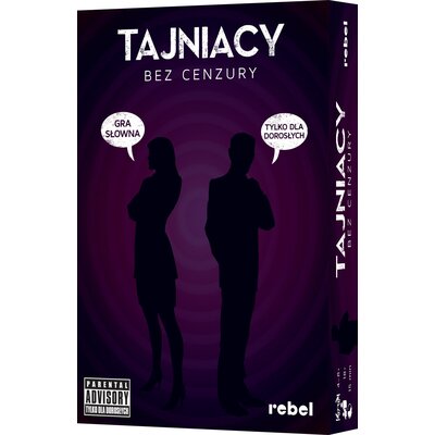 Gra towarzyska REBEL Tajniacy Bez Cenzury 103765 18+