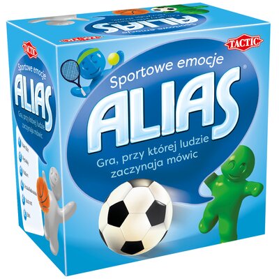 Gra karciana TACTIC Alias Snack Play Sportowe emocje 55808