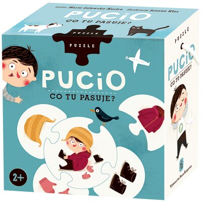 Puzzle NASZA KSIĘGARNIA Pucio Co tu pasuje? GXP-680406 (25 elementów)