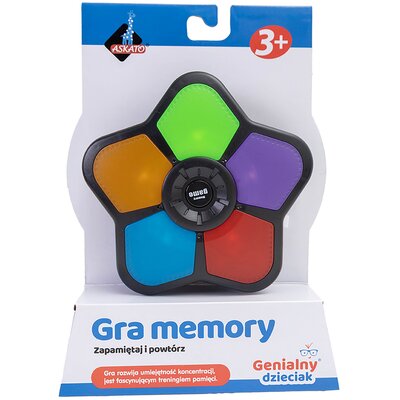 Gra logiczna ASKATO Genialny dzieciak Memory 107523