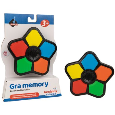 Gra logiczna ASKATO Genialny dzieciak Memory 107523