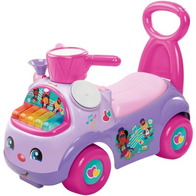 Jeździk FISHER PRICE Little People Muzyczna Parada 47898 Fioletowy