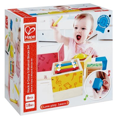 Zabawka edukacyjna HAPE Układanka muzyczna E0336