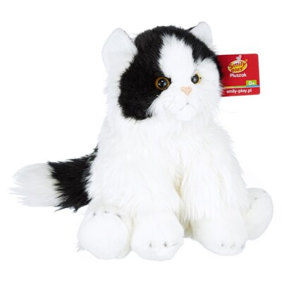 Maskotka SMILY PLAY Fluffy Fam Kot 84404BW