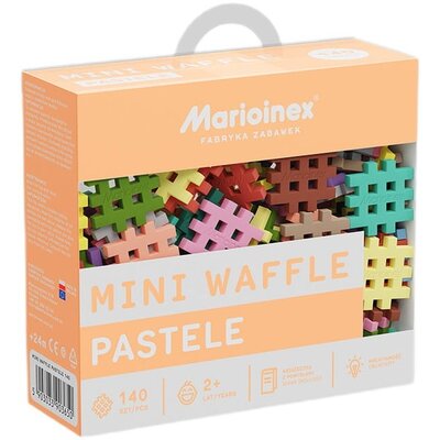 Klocki elastyczne MARIOINEX Mini Waffle Pastel 903650