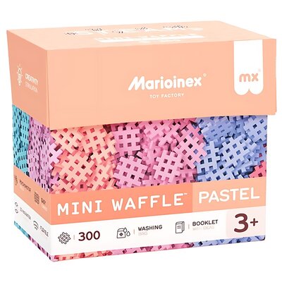 Klocki elastyczne MARIOINEX Mini Waffle Pastel 903636