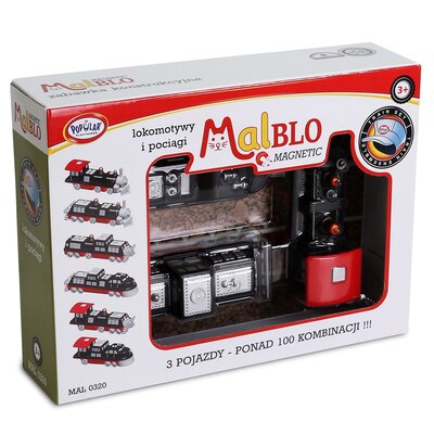 Pociąg MALBLO Magnetic Lokomotywy i pociągi MAL 0320
