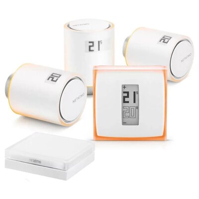 Termostat + głowice termostatyczne NETATMO NBU-NTH-NAV-EU Wi-Fi