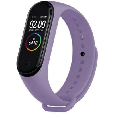 Obraz przedstawiający Pasek DEVIA Deluxe Sport do Xiaomi Mi Band 3/4 Fioletowy