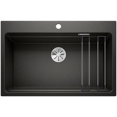 Zlewozmywak jednokomorowy BLANCO Etagon 8 525893 Czarny 51x78