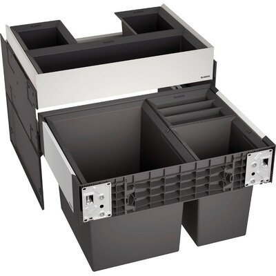 Sortownik odpadów BLANCO Select II 60x3 Orga XL 30L + 2x8L