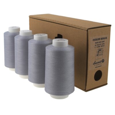 Zestaw nici ŁUCZNIK Regular 04.069 Szary (4 sztuki)