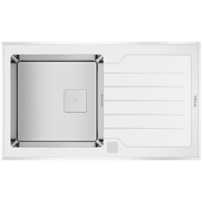 Zlewozmywak TEKA Diamond RS15 1B 1D 86 115100012 Biały