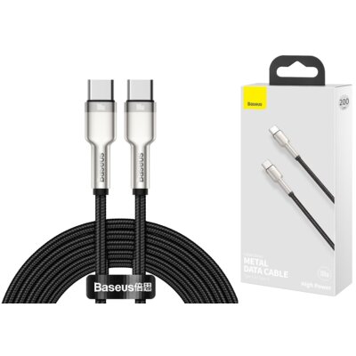 Kabel USB-C - USB-C BASEUS Cafule Metal 100W 2 m