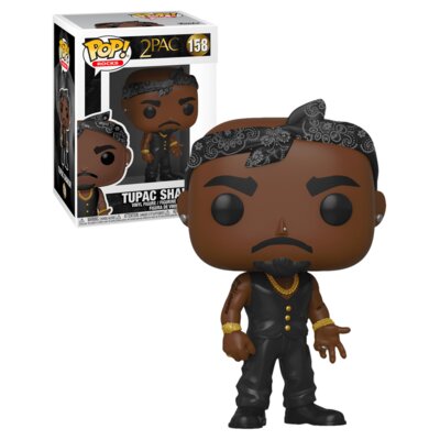 Figurka FUNKO Pop Rocks 2pac Vest w Bandana