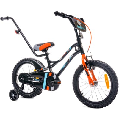 Rower dziecięcy SUN BABY Tiger Bike 16 cali dla chłopca Czarny