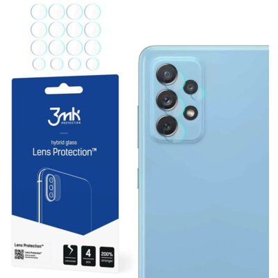 Szkło hybrydowe na obiektyw 3MK Lens Protection Do Samsung Galaxy A72