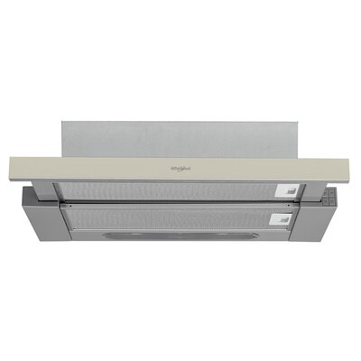 Okap WHIRLPOOL AKR 750 G SD Szampański 304m3/h 62dB klasa D Włącznik i wyłącznik oświetlenia