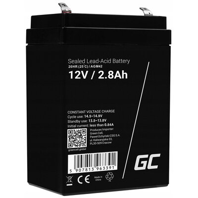 Akumulator GREENCELL AGM42 2.8Ah 12V