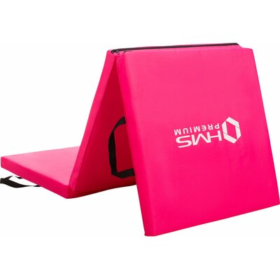 Materac gimnastyczny HMS Premium MGS02 Różowy