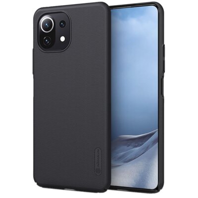 Etui NILLKIN Frosted Shield do Xiaomi Mi 11 Lite/Mi 11 Lite NE/5G Czarny