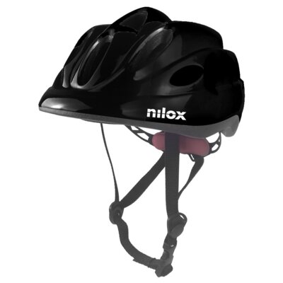 Kask NILOX LED Czarny z lampką (rozmiar S/M)