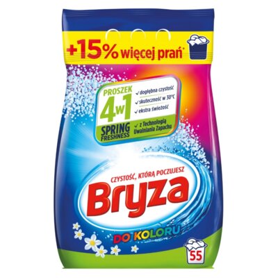 Proszek do prania BRYZA 4w1 Spring Freshness Color 3.575 kg